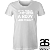 AS Colour - Women's Wafer Crew Tee (Slim Fit) Thumbnail