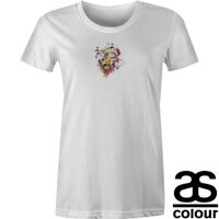 AS Colour - Women's Wafer Crew Tee (Slim Fit) Thumbnail