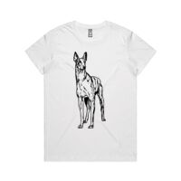 AS Colour - Women's Maple Crew Tee (Regular Fit) Thumbnail