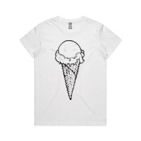 AS Colour - Women's Maple Crew Tee (Regular Fit) Thumbnail